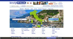 Desktop Screenshot of lovelyitalia.com